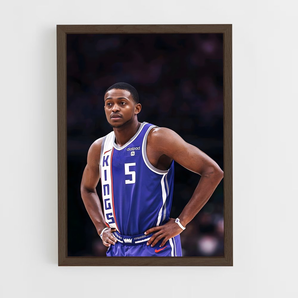 Poster L'Attitude de De'Aaron – affiche Basketball (vue 5)